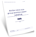 BIVDA UKCA Sub-group policy paper: Labelling